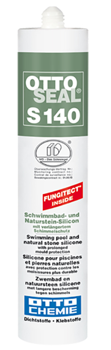 Ottoseal S140 Das Hotel- Schwimmbad und Spa-Silicon mit doppeltem Schimmelschutz Kartusche 310ml