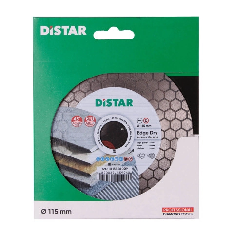 Distar DIAMANTTRENNSCHEIBE 1A1R EDGE DRY