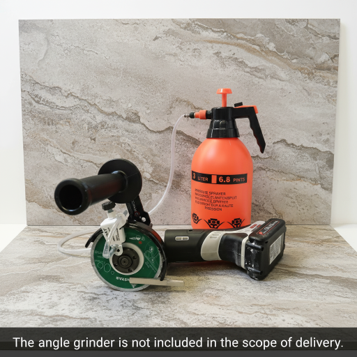 Distar Mechanic Nassschneidesystem Set für Akku Winkelschleifer Distar Mechanic Nassschneidesystem Set für Akku Winkelschleifer