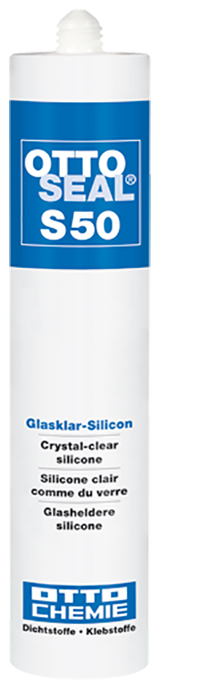 Ottoseal S50 Das glasklar Silicon Kartusche 310ml