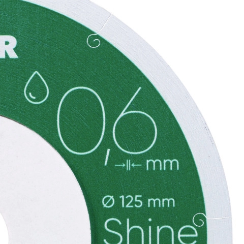 Distar Diamanttrennscheibe 1A1R 0,6x6x22,23 Shine Ultradünner Nassschnitt mit Akku Winkelschleifer
