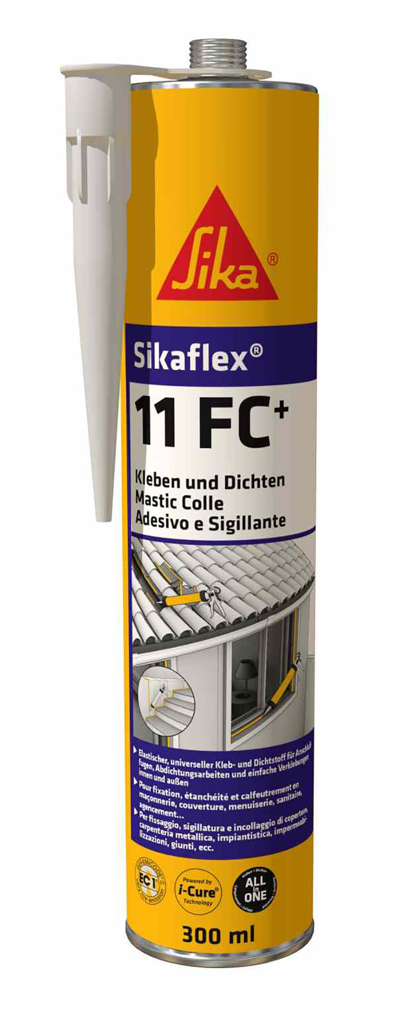 Sikaflex 11 FC+ universell elastisch Kleben und Dichten Kartusche 300ml