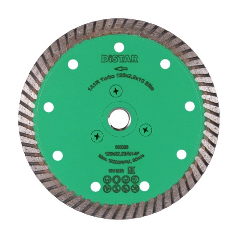 Distar DIAMANTTRENNSCHEIBE TURBO 125 M14F ELITE
