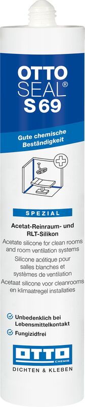 OTTOSEAL S 69 Das Acetat Reinraum- und RLT-Silikon