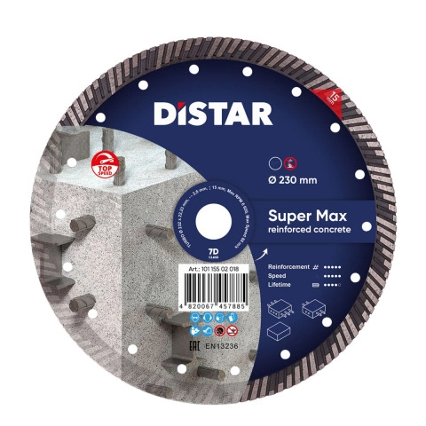 Distar Diamanttrennscheibe Turbo 232 Super Max