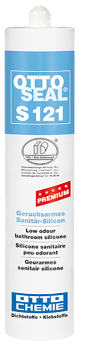 Ottoseal S121 Das geruchsarme Premium-Sanitär-Silicon Kartusche 310ml