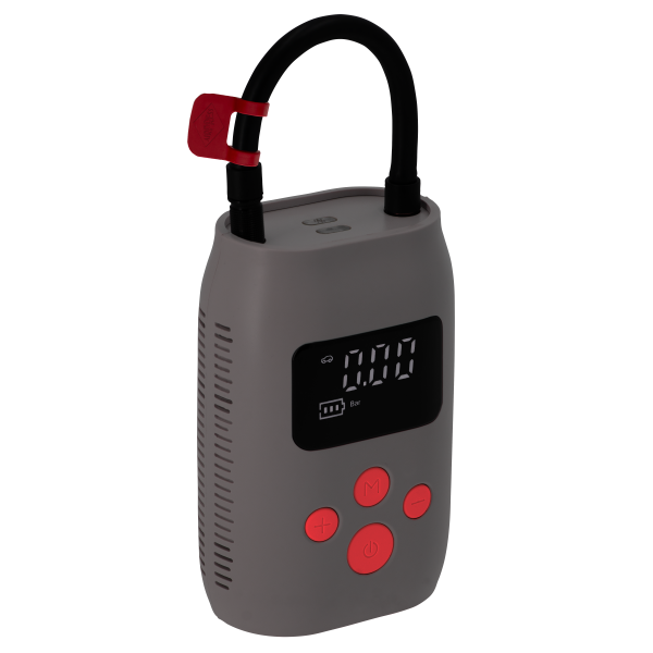 Airpress LMO 25 | Mini Akku-Kompressor | 25 l/min | 9 bar | Powerbank & LED-Taschenlampe | Kabellos