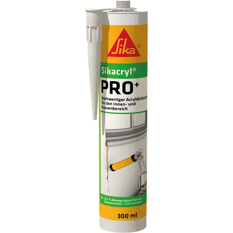 Sika Sikacryl PRO+ Kartusche 300ml weiss