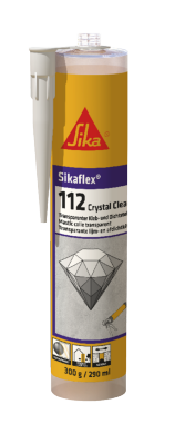 Sikaflex 112 Crystal Clear Karton 12 x 290ml Kartuschen