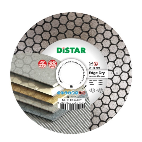 Distar DIAMANTTRENNSCHEIBE 1A1R EDGE DRY