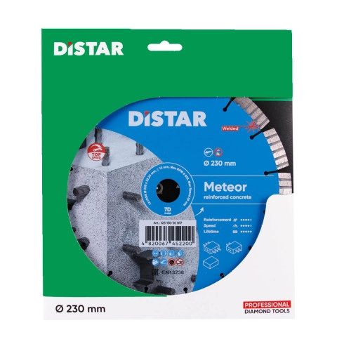 Distar DIAMANTTRENNSCHEIBE 1A1RSS 230 METEOR  Hochverstärkter Beton