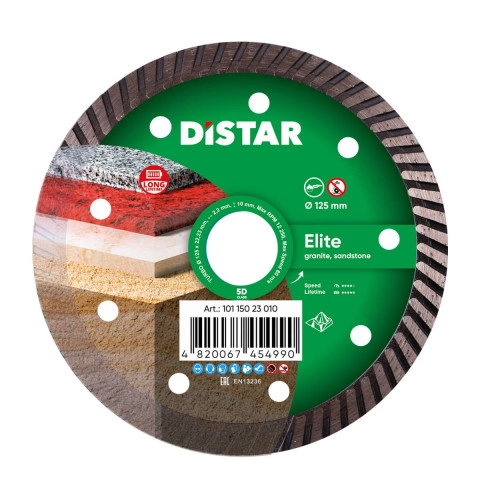 Distar DIAMANTTRENNSCHEIBE TURBO 125 ELITE für Farbiger Granit