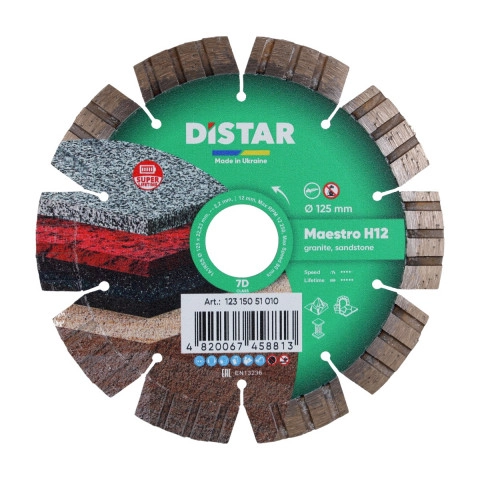 Distar DIAMANTTRENNSCHEIBE 1A1RSS 125 MAESTRO H12 