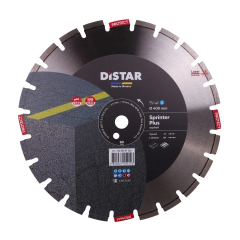 Distar DIAMANTTRENNSCHEIBE 1A1RSS SPRINTER PLUS DAS BESTE FÜR ASPHALT