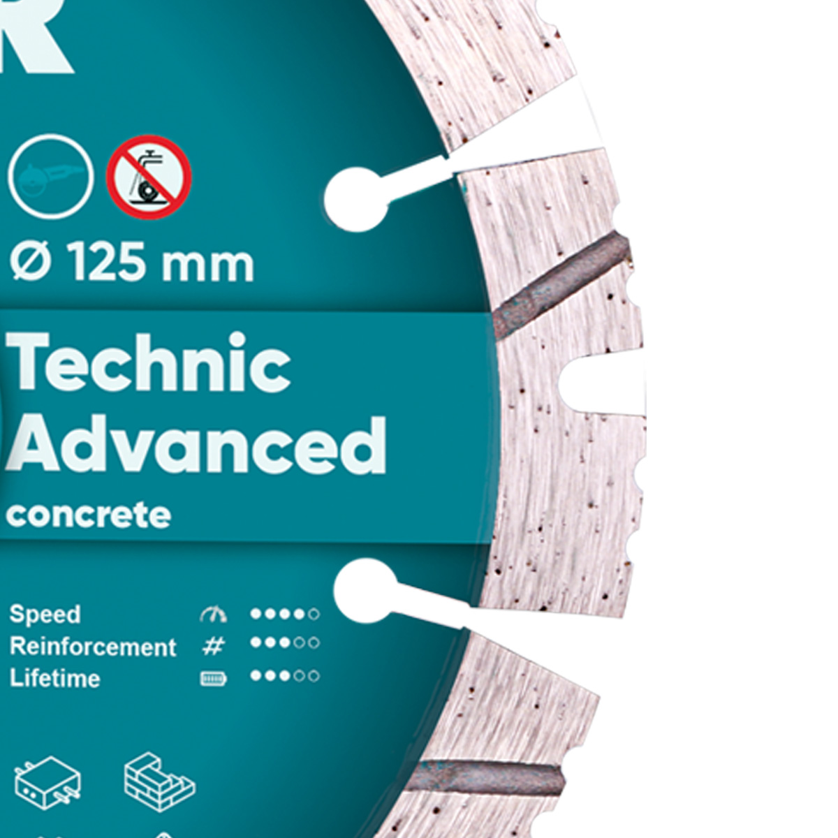 Distar DIAMANTTRENNSCHEIBE 1A1RSS 125 TECHNIC ADVANCED