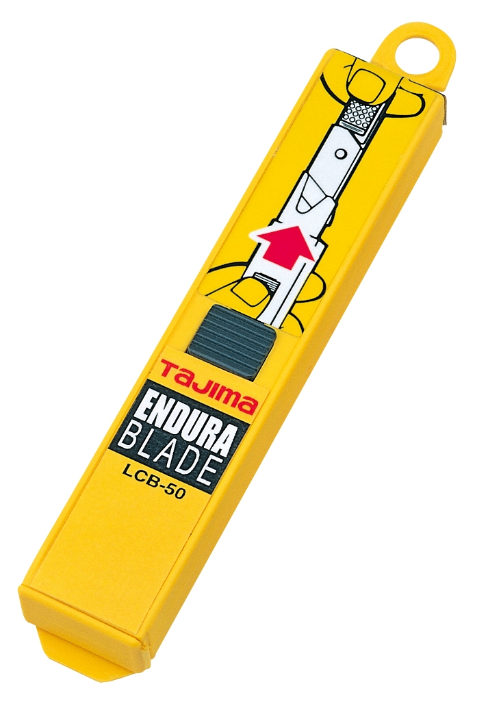 Tajima Endura Blade Cutterklingen 18mm LCB50C  Sicherheitsspender 10 Stück