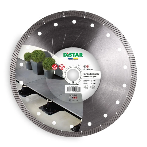 Distar DIAMANTTRENNSCHEIBE 1A1R 230X22,23/H GRES MASTER FÜR AUSSENANLAGEN UND TERRASSE