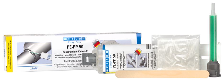 Weicon PE/PP 50 2K-Doppelspritze Set 24ml