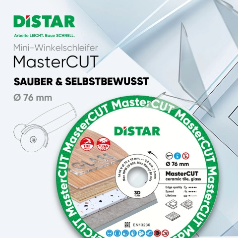 Diamanttrennscheibe 1A1R V 76 MasterCUT