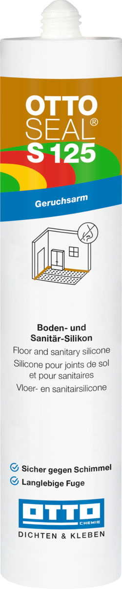 Ottoseal S125 Das geruchsarme Boden- und Sanitär-Silikon Kartusche 310ml