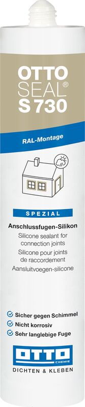 Ottoseal S730 Das Spezial-Silicon für die RAL-Montage AUSSEN Kartusche 310ml