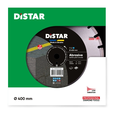 Distar DIAMANTTRENNSCHEIBE 1A1RSS BESTSELLER ABRASIVE OPTIMAL FÜR ABRASIVE MATERIALIEN