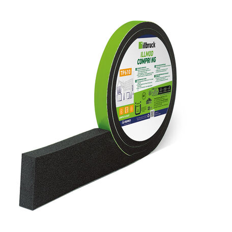 illbruck TP610 FUGENDICHTBAND ECO NG – Schlagregendichtes Highend-Fugendichtungsband (BG 1 / 600 Pa)