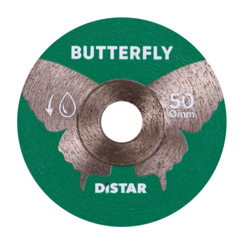 Distar Diamanttrennscheibe 0,6x9,6 Butterfly für Winkelschleifer