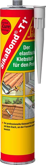 Sikabond T1+ Bau- und Konstruktionsklebstoff Kartusche 300ml