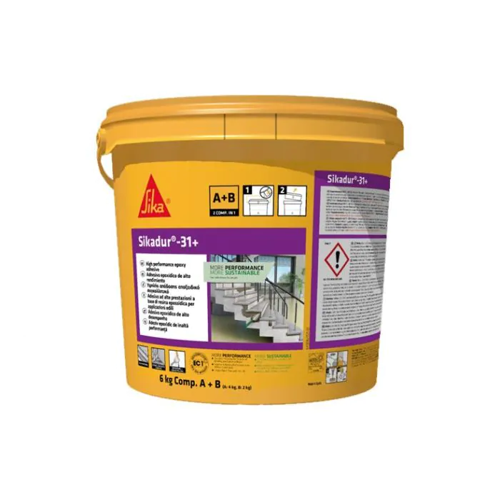 Sikadur 31+ 2-K thixotroper Epoxidharzkleber, Reparaturmörtel auf Epoxidharzbasis