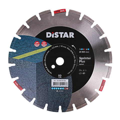 Distar DIAMANTTRENNSCHEIBE 1A1RSS 350 SPRINTER PLUS DAS BESTE FÜR ASPHALT