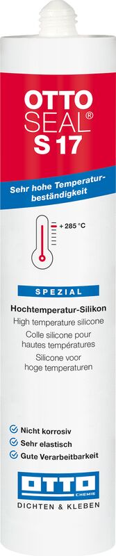 Ottoseal S17 Das neutrale Hochtemperatur-Silicon Kartusche 310ml