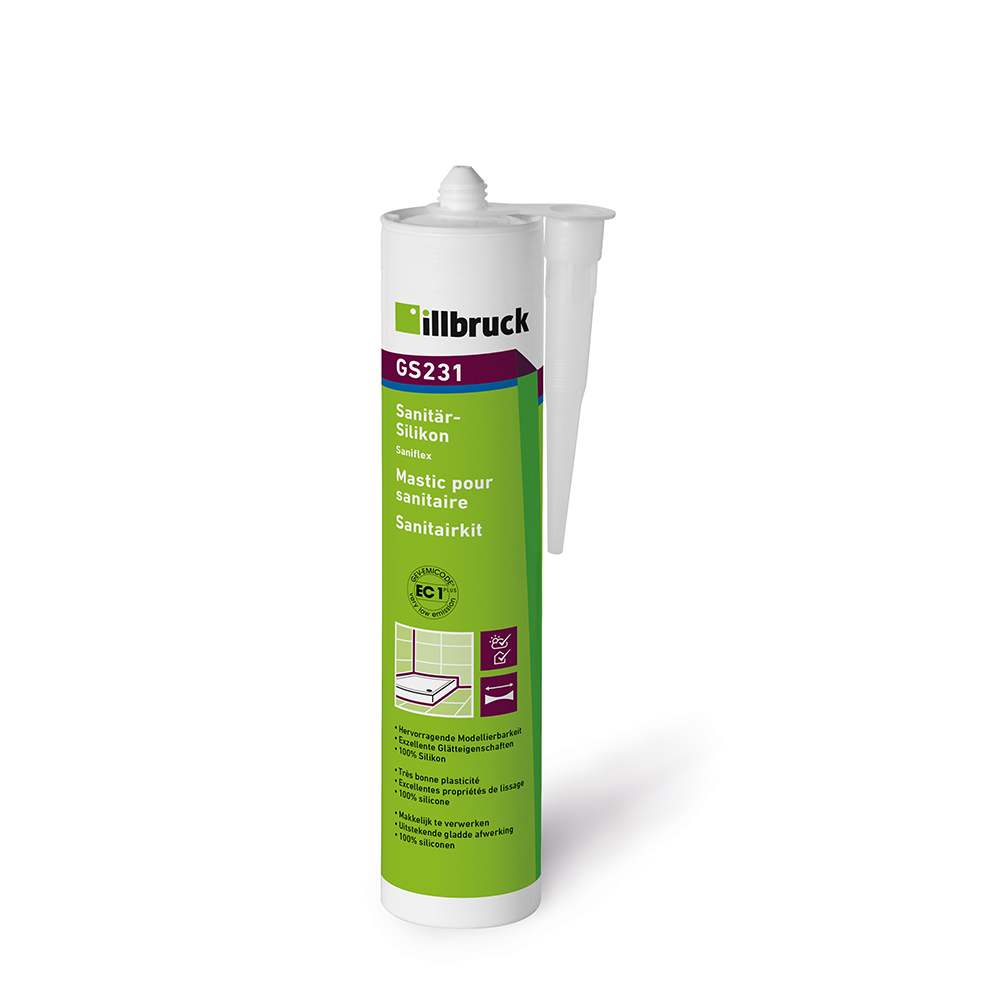 Illbruck GS231 Saniflex Sanitärsilikon Kartusche310ml