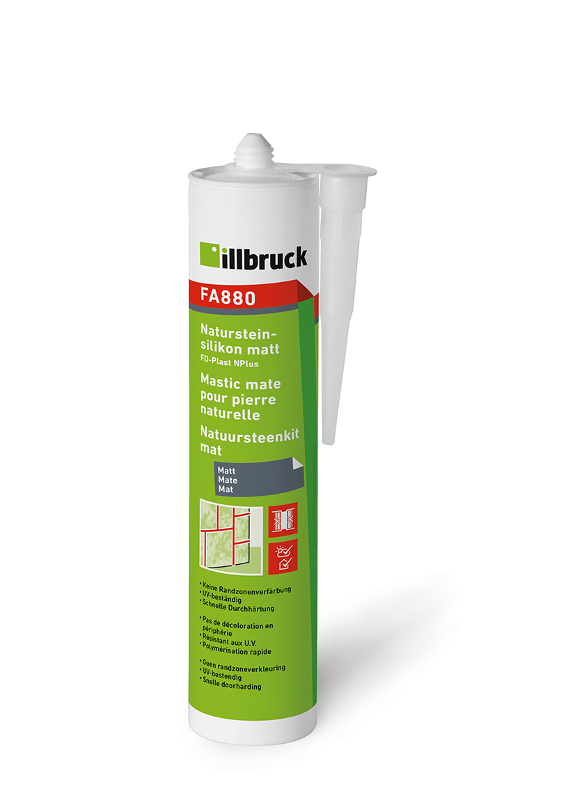 Illbruck FA880 Natursteinsilikon Matt Kartusche 310ml