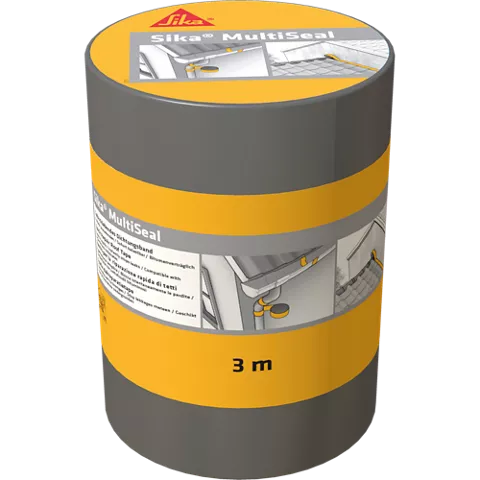 Sika MultiSeal Selbstklebendes Dichtungsband Selbstklebendes, bituminöses Dichtungsband für Schnellreparaturen 100mm x 3m