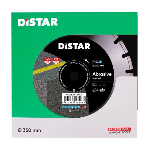 Distar DIAMANTTRENNSCHEIBE 1A1RSS 350 BESTSELLER ABRASIVE OPTIMAL FÜR ABRASIVE MATERIALIEN