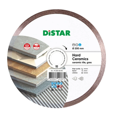 Distar DIAMANTTRENNSCHEIBE 1A1R 200 HARD CERAMICS für Nassschneidemaschine