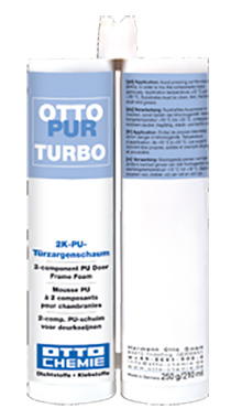 Ottopur Turbo Der 2K-PU-Türzargenschaum 210ml