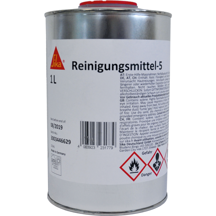 Sika Reinigungsmittel 5 Das starke Lösungsmittelgemisch 1000ml Dose