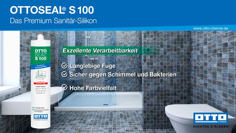 Ottoseal S100 Das Premium Sanitär Silicon