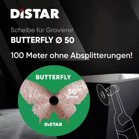 Distar Diamanttrennscheibe Distar 50 Butterfly