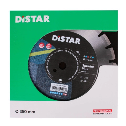 Distar DIAMANTTRENNSCHEIBE 1A1RSS 350 SPRINTER PLUS DAS BESTE FÜR ASPHALT