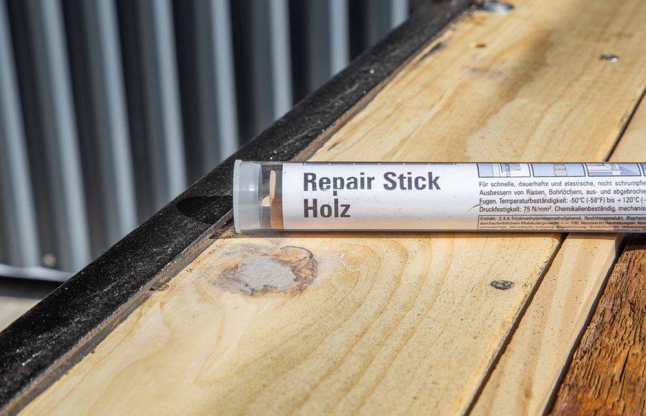 Weicon Repair Stick Repair Stick Holz restelastische, nicht schrumpfende Epoxid Reparaturknete 