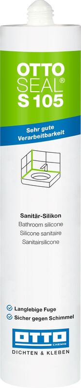 Ottoseal S105 Das alternative Sanitär Silicon Kartusche 310ml