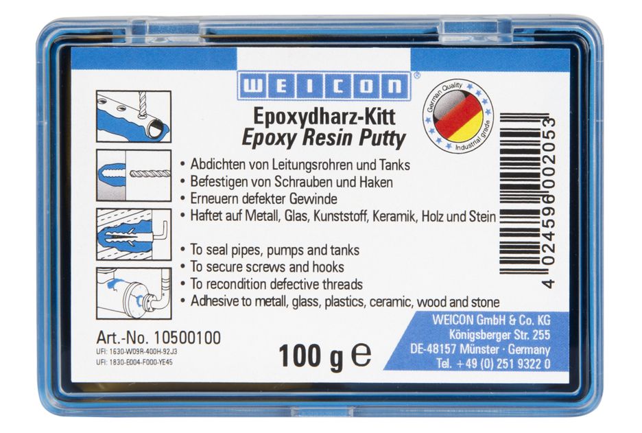 Weicon Epoxidharz-Kitt knetbare universal Epoxid Reparaturmasse