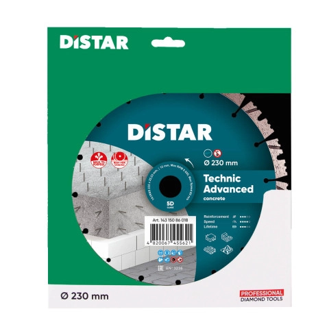 Distar Diamanttrennscheibe 1A1RSS TECHNIC ADVANCED