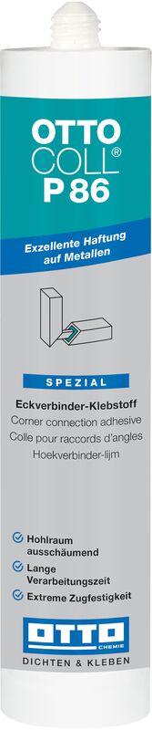 Ottocoll P86 Der 1K-PU-Klebstoff für Eckverbinder Kartusche 310ml