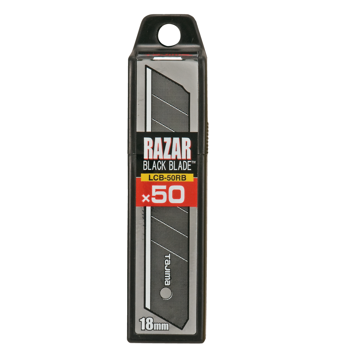 Tajima Razar Black Blade Cutterklingen 18mm LCB50RBC Spender 50 Stück