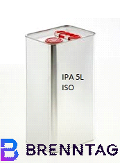 Brenntag Isopropylalkohol IPA/ISO höchster Reinheit im haltbaren 5Ltr. Blechkanister