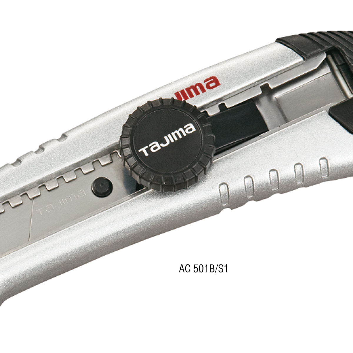Tajima Aluminist Dial Lock 18mm Cutter Messer mit Spezialgriff aus Aluminium